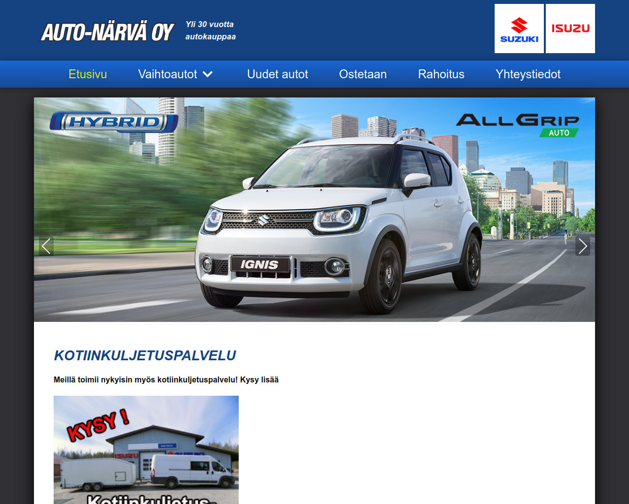 autonarva.fi / Etusivu