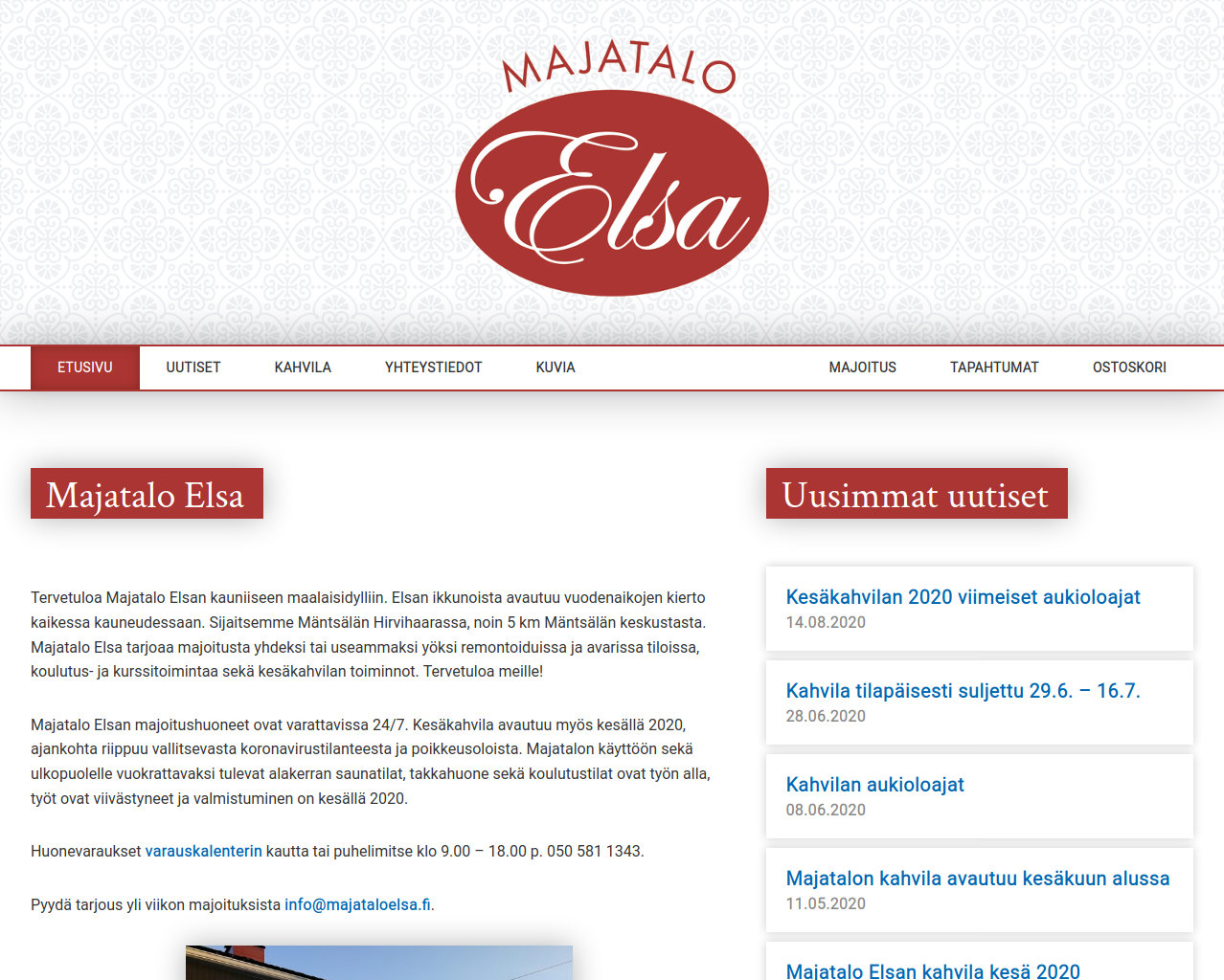 majataloelsa.fi / Etusivu